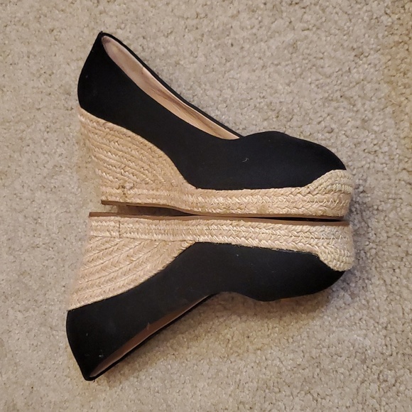 JCrew Black Espadrilles - Picture 2 of 3
